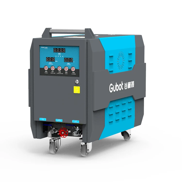 GUBOT Optima Mobile Steam Car Wash Machine Steamer Car Washing Shop Good Business Partner in China 3 Guns Hot Sale 12 +1.5 KW