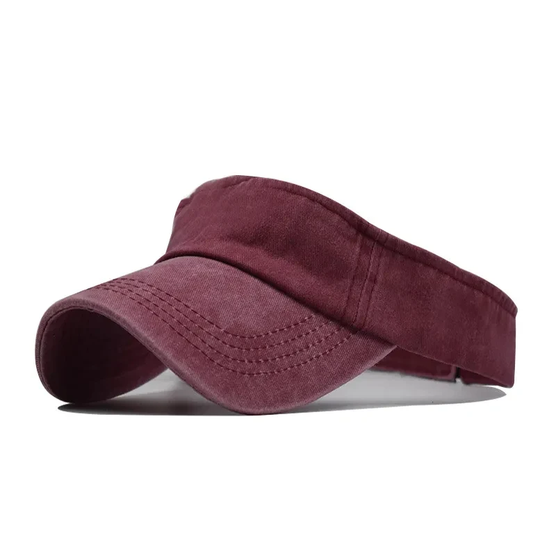 Brands Officially Licensed Factory Professional Fitness Running Visor Hat Unisex Adjustable Golf Tennis Cap Sports Sun Visor Hat