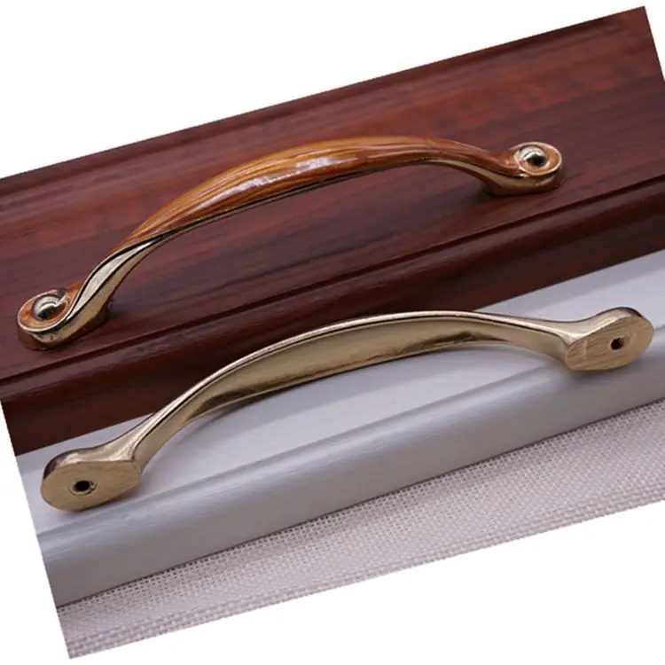 Zinc Alloy Solid Drawer Furniture Handle Antique Amber Red White Cabinet Handle  Kitchen