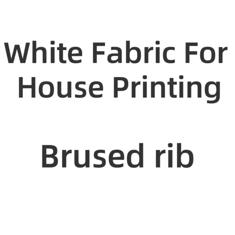 White Color Double Brushed Polyester DBP Fabric For House Printing