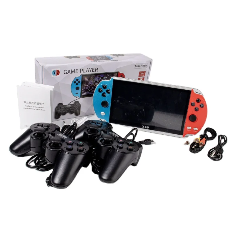 Portable Classic Family Multi Function 4.3 Inches HD Hand Video Game