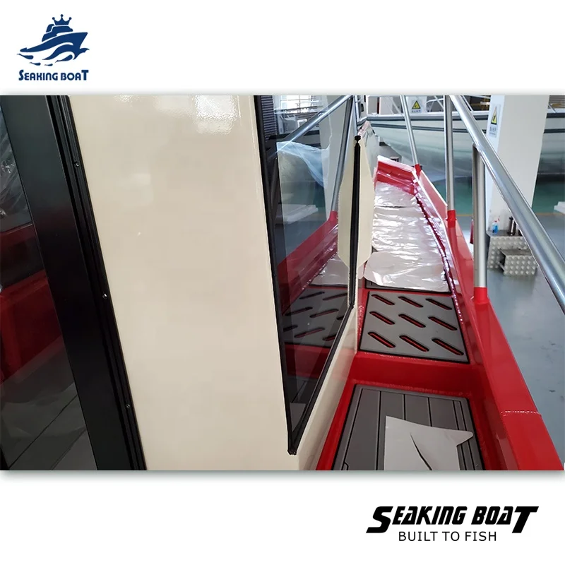 SKE750W Luxury Yacht Aluminium Cabin Cruiser Fishing Boat for sale Thailand