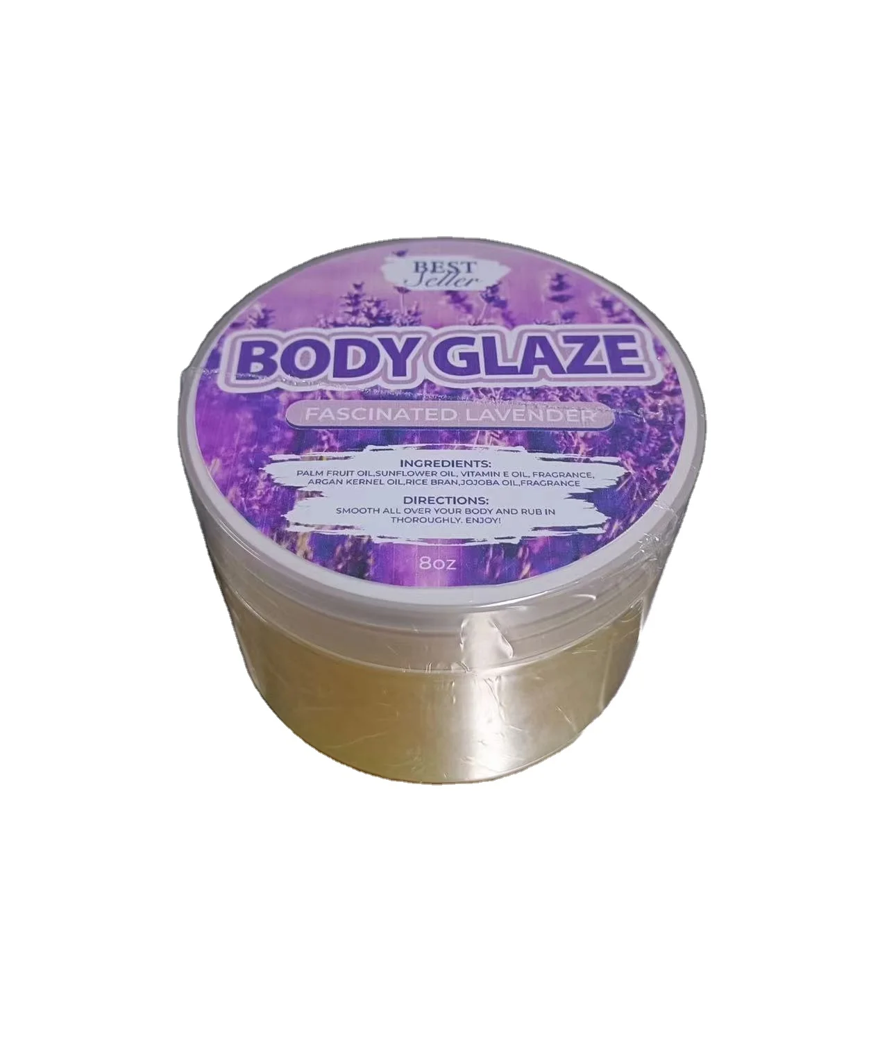 Anti aging soft glossy tightens skin prevents sagging wrinkling rich in antioxidants glows lavender body glaze