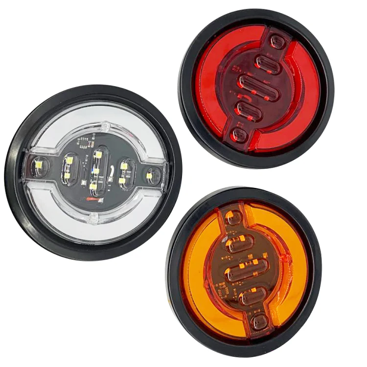 led truck and tail lights round led lights for truck bed