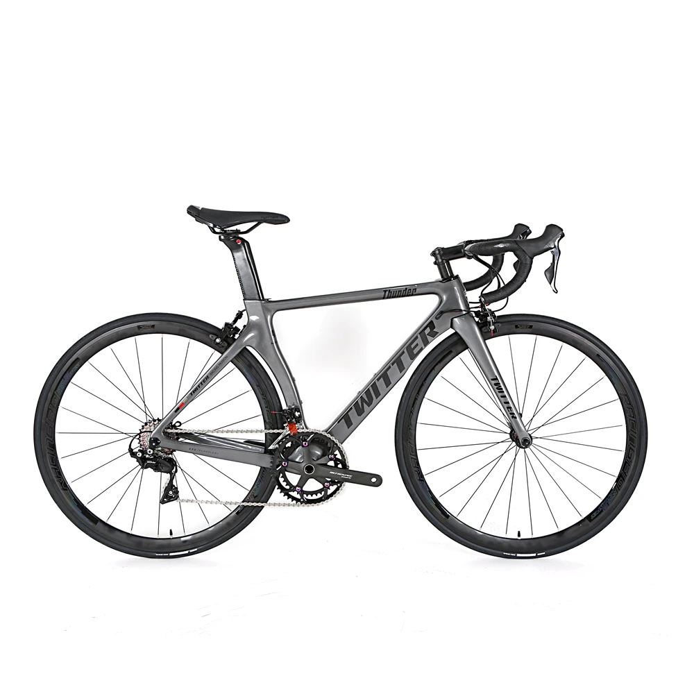 TWITTER thunder shimano R7000 105 groupset road bike 52 carbon fiber 700c road bicycle