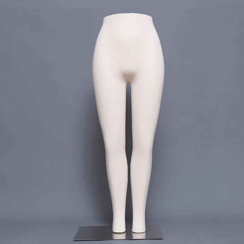 Clothing model props mannequin window display men and women lower body underwear display fabric cover leg model dummies