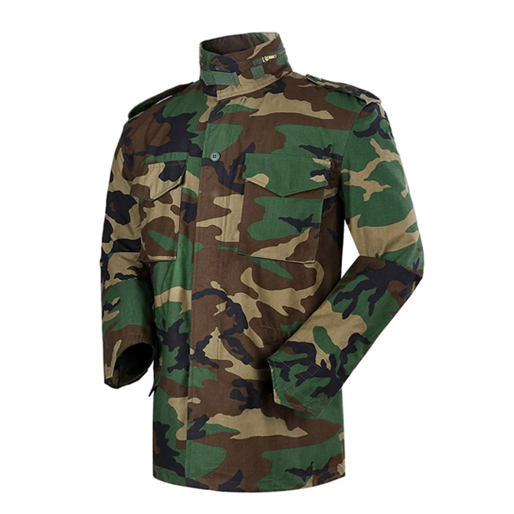 2023 Nylon Quilted Running Camouflage Windbreaker Work Sport Custom Jackets For Men