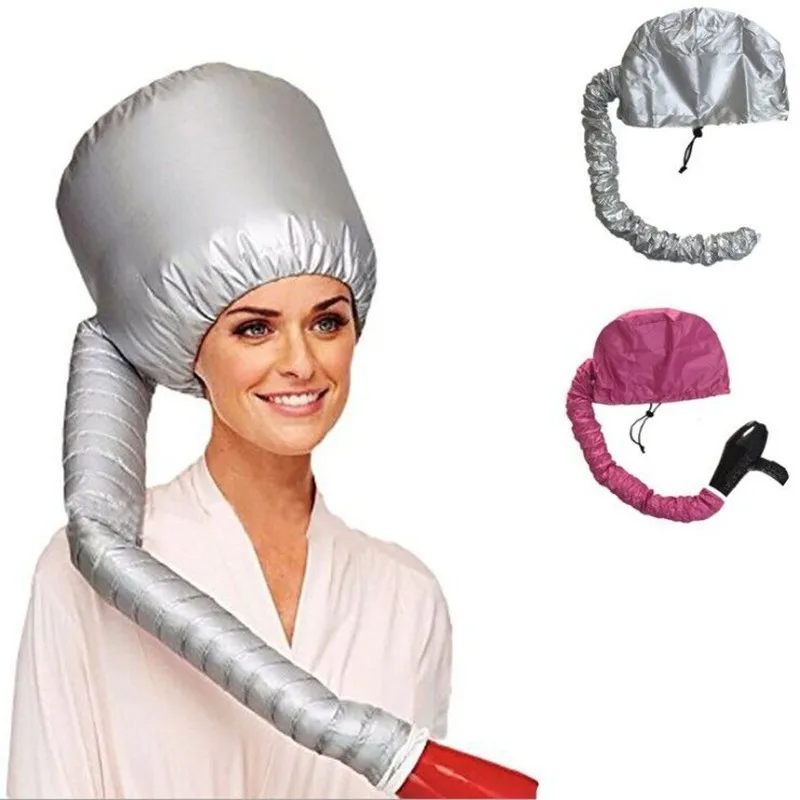 Portable Soft Hair Drying Cap Adjustable Womens Hair Blow Quick Dryer Cap Home Hairdressing Salon Supply Accessories