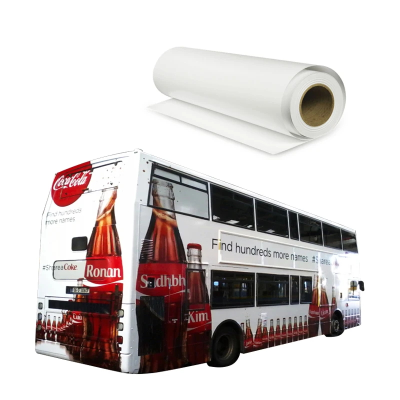 Factory Direct Sale Car vinyl wrap pvc self adhesive vinyl