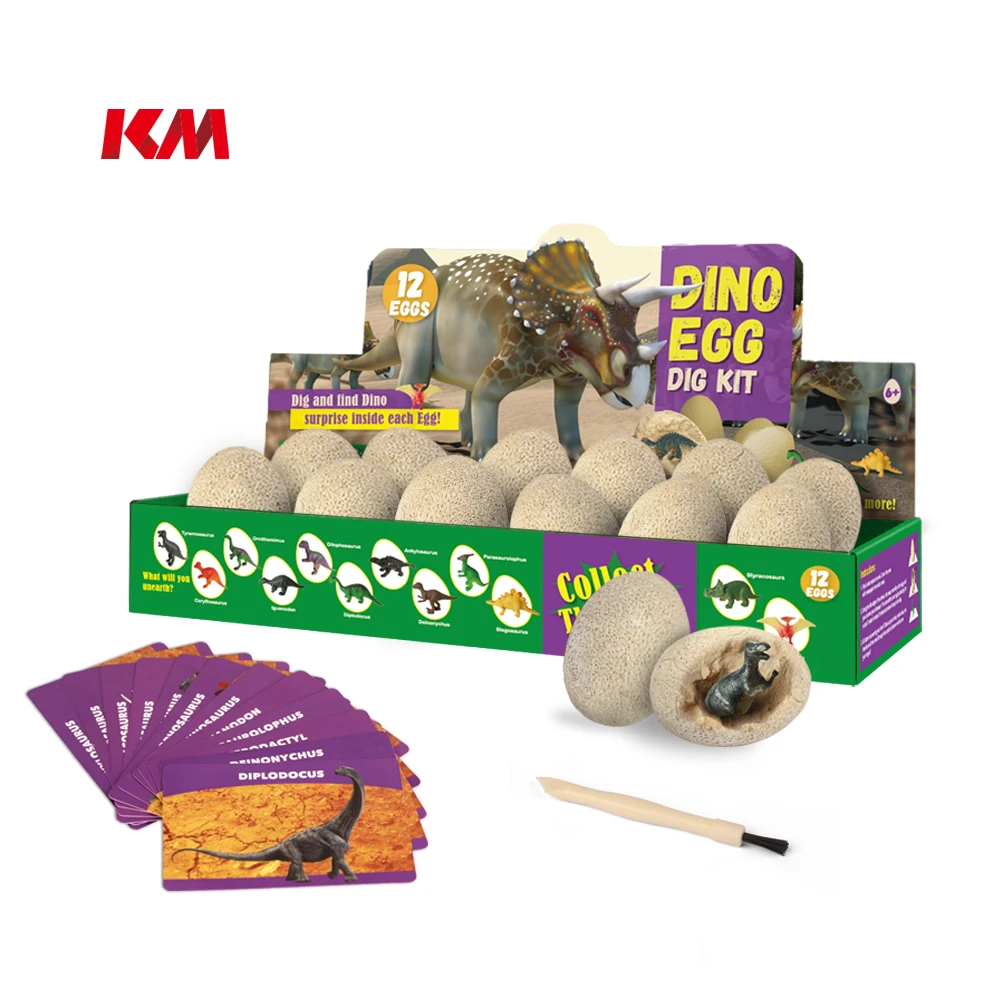 Лидер продаж Amazon, другие Обучающие игрушки, детский набор для вскрытия динозавров, яиц