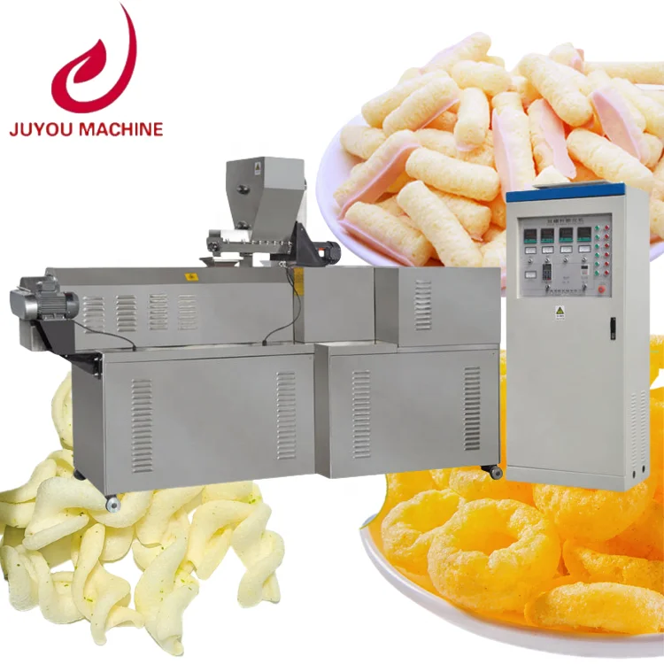 High Quality Puffed Snack Food Maker Corn Puff Making Machines snack food equipment cheese puff snacks making machinery