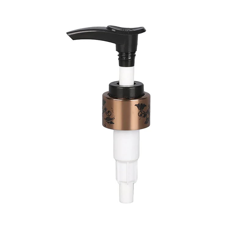 High Quality Foaming Soap Pump Bottle Dispenser Lotion Pump Long Lock 24/410 Gold Screw Lotion Pump