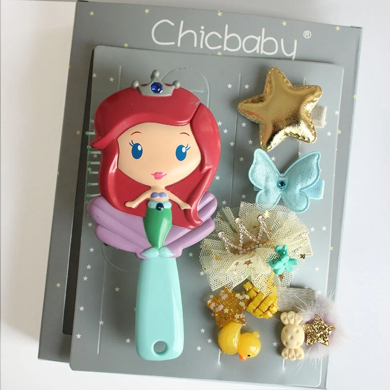 Little Princess Fairy Tale Girl Child Christmas Day Antler Hair Accessories Set Gift Box Christmas Hat Headband Headband