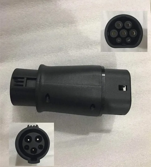 DUOSIDA type 1 to type 2 adapter/ type 2 to j1772 adapter/j1772 to type2 socket adapter
