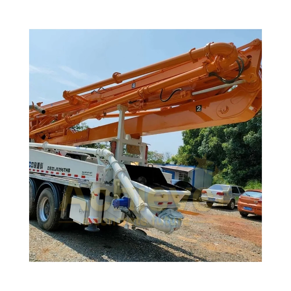 Hot Sale Used Zoomlion 7 Mini Diesel Mortar Concrete Boom Pump