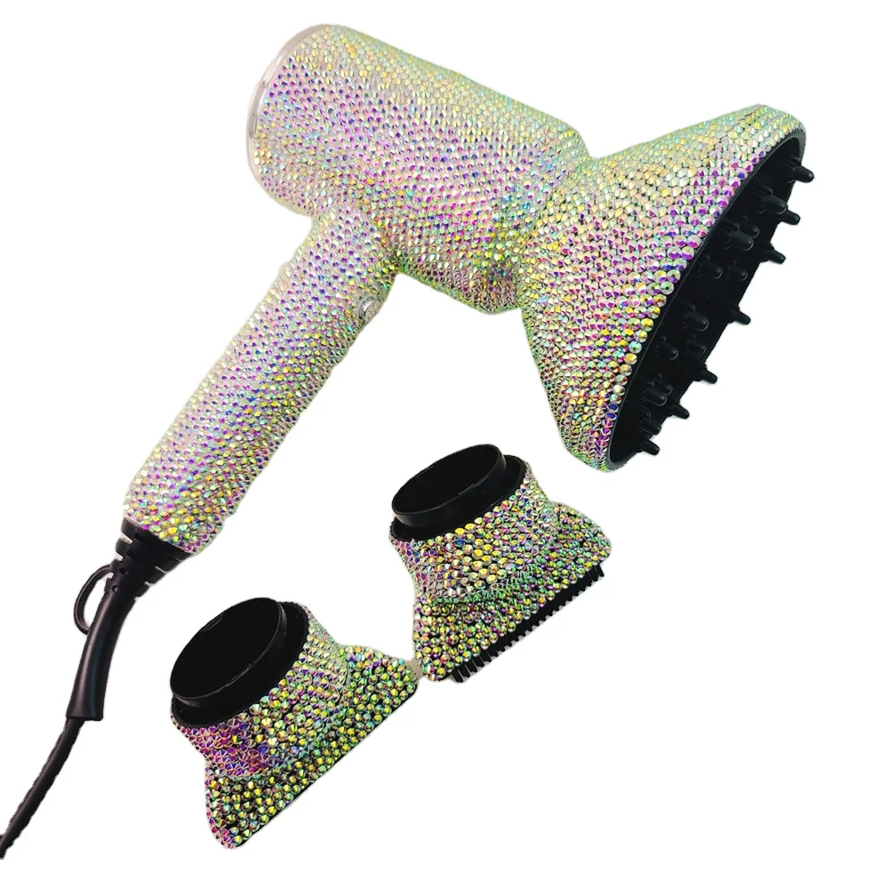 2022 Latest Design Super Speed Professional Salon Rotating Hair Dryer Hair Dryer with Diffuser Concentrator