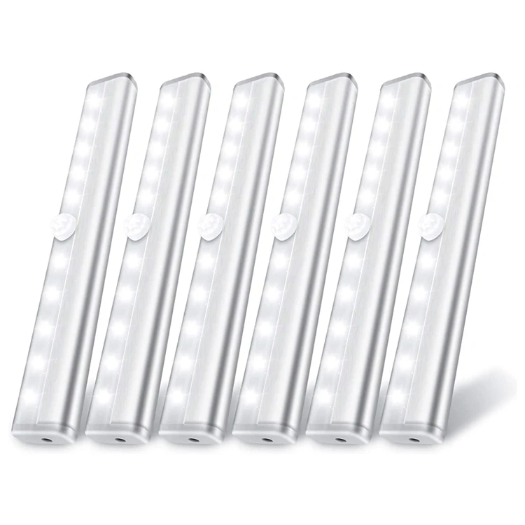 
 Индукционный светильник для гардероба, индукционный светильник для коридора, спальни, человеческого тела, длинная Светодиодная лента с бесплатной проводкой, Индукционное освещение  