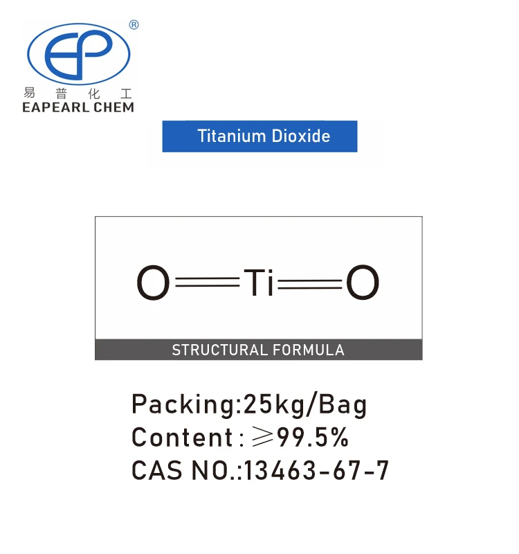 Wholesale TiO2 Rutile Anatase Price Light Sensitive Titanium Dioxide for Bleaching Agent