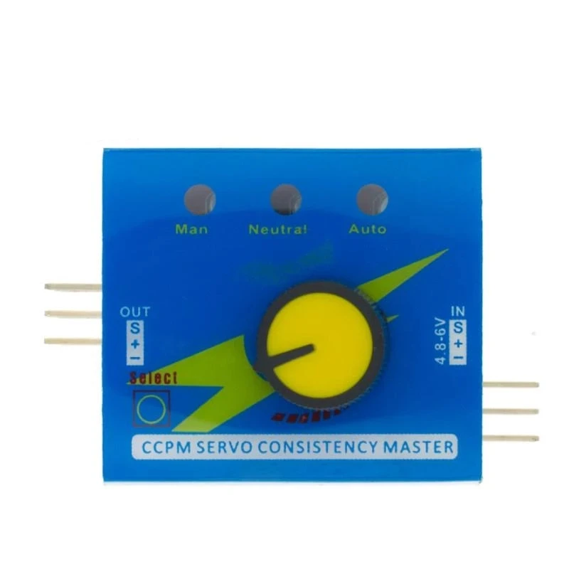 Simple steering gear tester steering gear tester model airplane motor test CCPM Consistency Servo tester third gear indicator