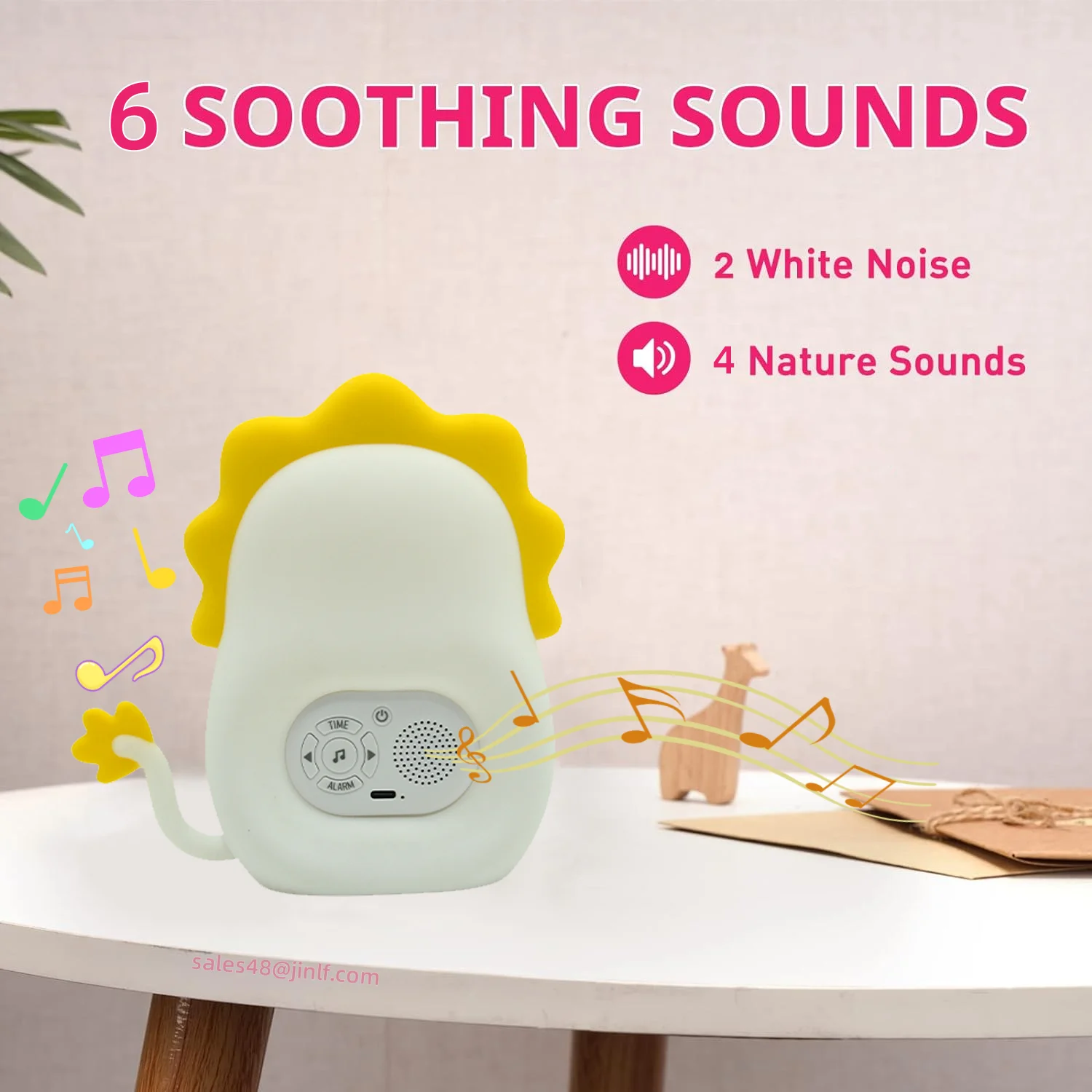 Wholesale Bear Shape Neon Light Clock Calendar System Baby Nursery Room Clock Lamp Kid Sleep Trainer Alarm Clock for Desk &Table