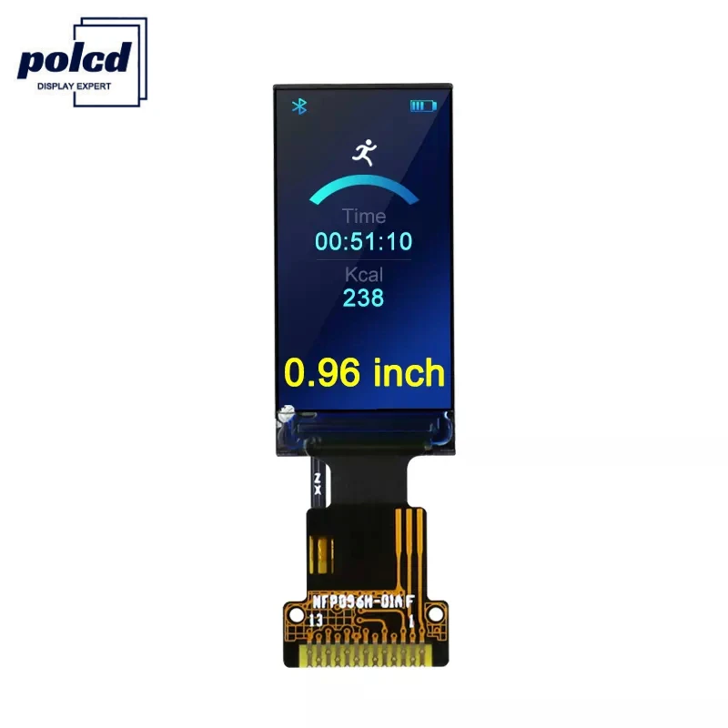 Polcd 0.96 inch TFT Panel Display 13 pin ST7735S Very Small LCM Screen RGB LCD Modules