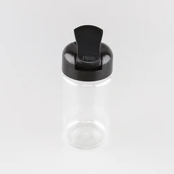 6oz 180ml Best price flip cap plastic seasoning cumin condiment shaker packing bottle salt and pepper