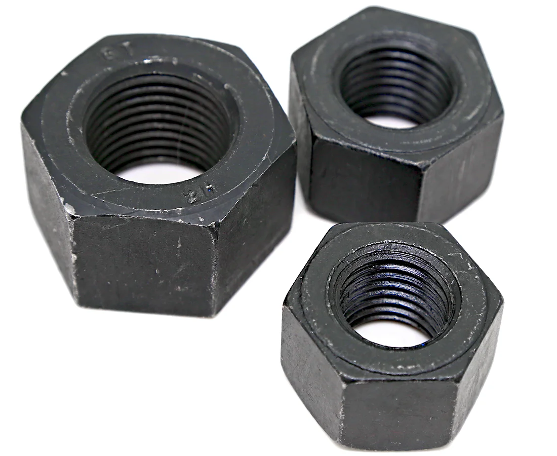 High Quality ISO4033 DIN934 ASME B18.2.2 M3-M48 1/4-4' Zinc Coated Hex Nut