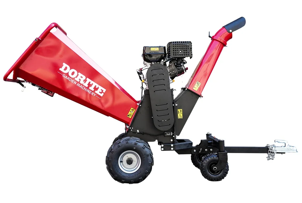 15hp K-maxpower 6 Inch Tree Wood Chipping Machine Gasoline Engine Optional Shredder Wood Mulcher Chipper & Shredder