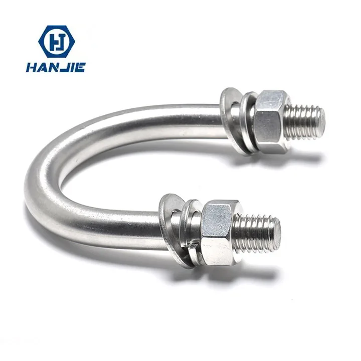 Высокоточный U-образный зажим из нержавеющей стали M4 M5 M6 SS 304 316 DIN 3570