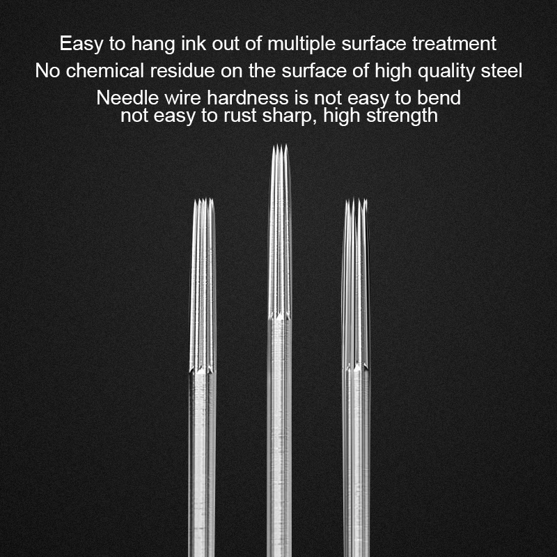 XJ 20pcs 0.3mm 0.35mm Microshading Microblading Tattoo Cartridge Needle Cartuchos De Tatuaje 316 Tattoo Needles Cardridges