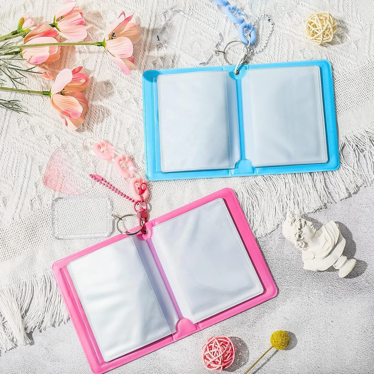 Factory Custom Mini Photo Frame Popular Custom Design Clear PVC Card Cover Case Kpop Photo Collect Card Holder Photocard Holder