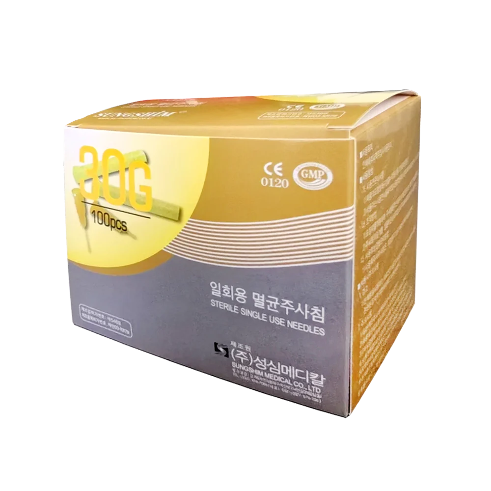 Wholesale Korean CE Marked Disposable Micro Needle 30g 31g 32g 33g 34g Meso Needle For Skin Booster Injecting