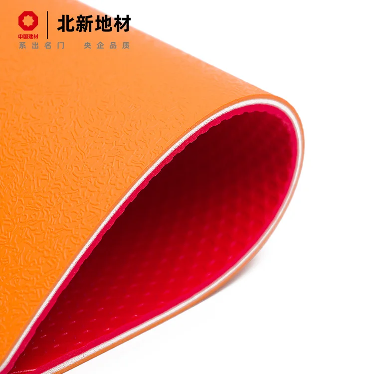 Gym 5.5mm PVC Vinyl Sport Flooring for Multi-Function area BX55-56510