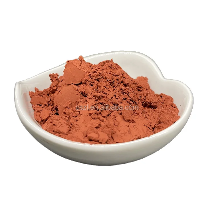 ceramic glaze Maroon color