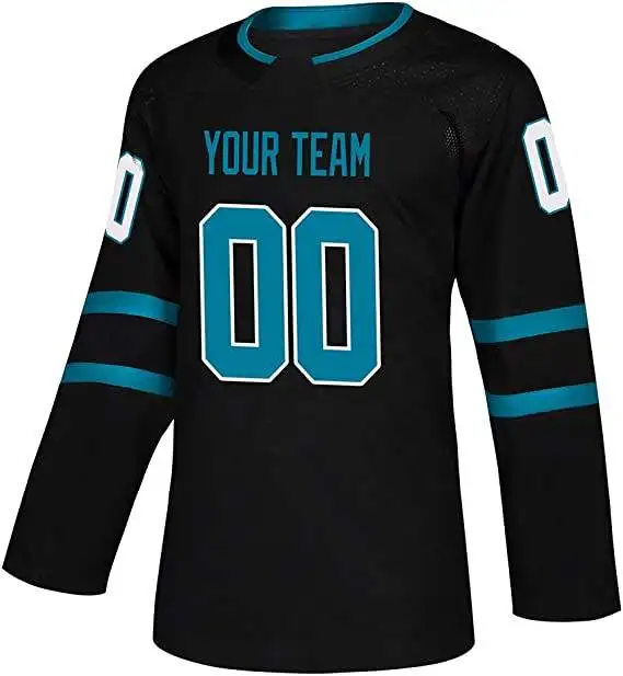 Custom Wholesale Outdoor Sports Cut Resistant Shirt Hockey Polyester Hockey Goalie Lightweight Field Hockey Jersey