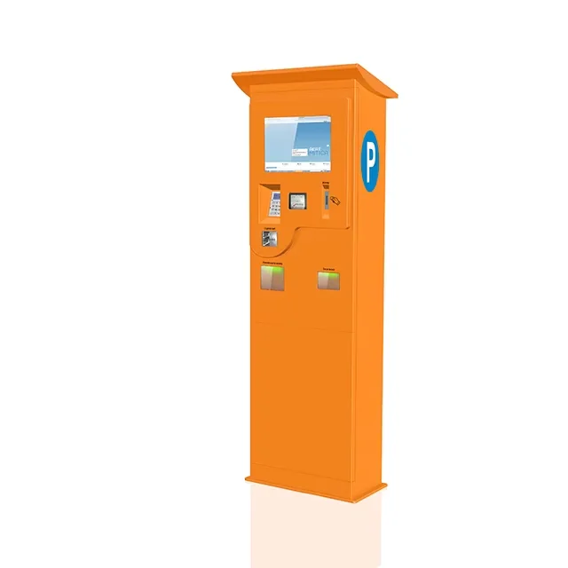 Outdoor Self-Service Parking Multifunction Moisture Proof Self-Help Parking With scanner / printer / card reader for Carpark