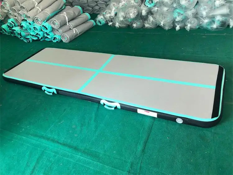  Новый дизайн Airtrack 4 м коврики для йоги 3 надувной гимнастический коврик KC насос акробатического пола Матовый