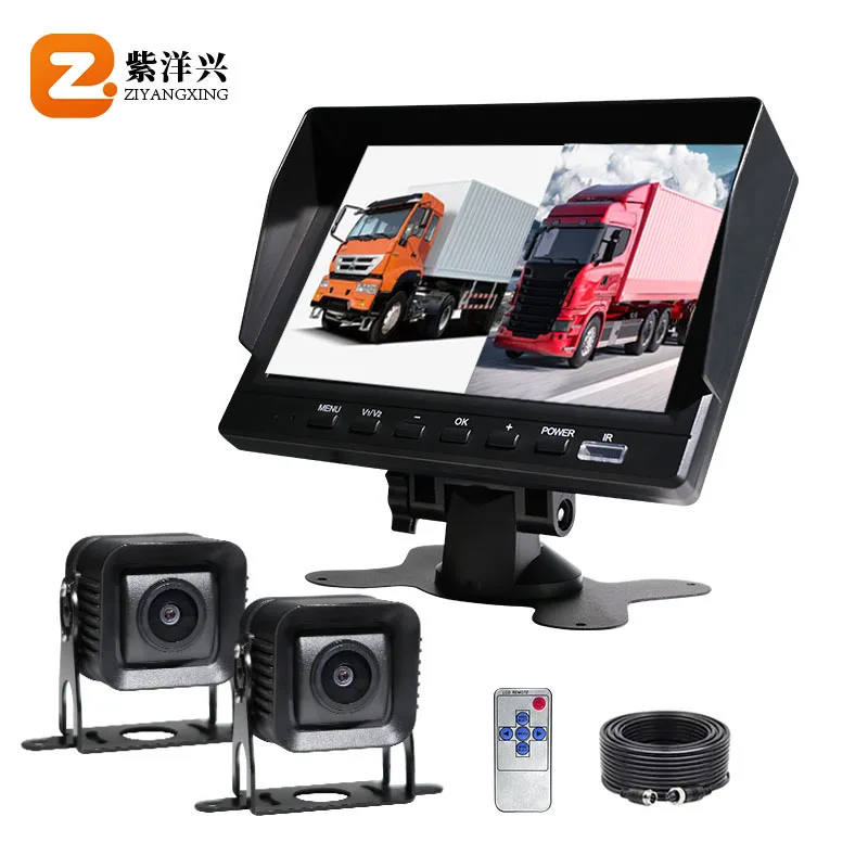 ZYX OEM Jy-m170 Newest Ahd Main Board 7 Inch Digital Lcd Car Monitor For Truck And Bus