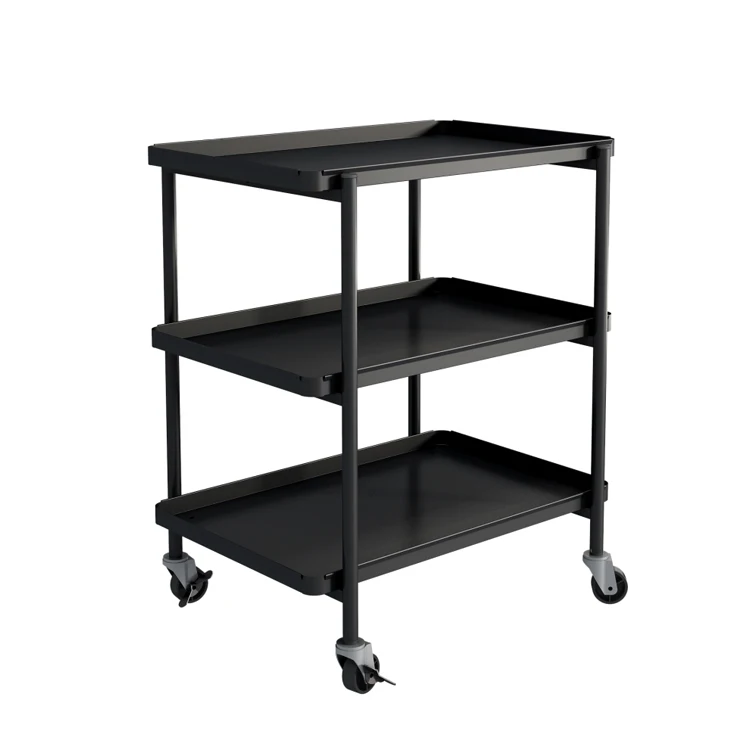 T Home Food Hotel Coffee Salon Metal Serving Mobile Drinks Bar Kitchen Cart Trolley With Wheels