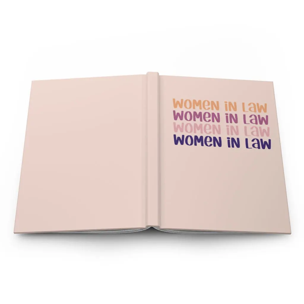 LABON Women Lawyer Journal Attorney Graduation Gift Female Journal Law School Journal