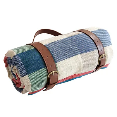 New Product Picnic Blanket Rubber Back Bsci Camp