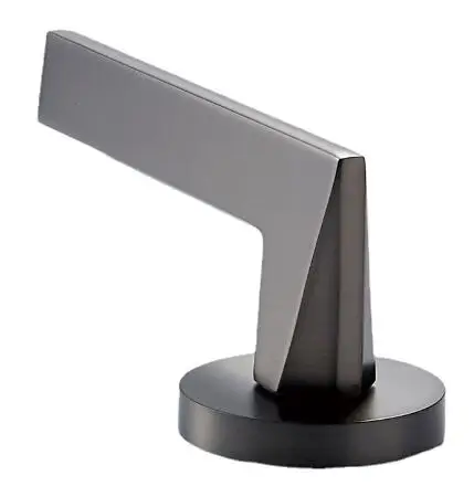 Gray home silent zinc alloy split door handle bedroom magnetic simple modern solid wood furniture hardware