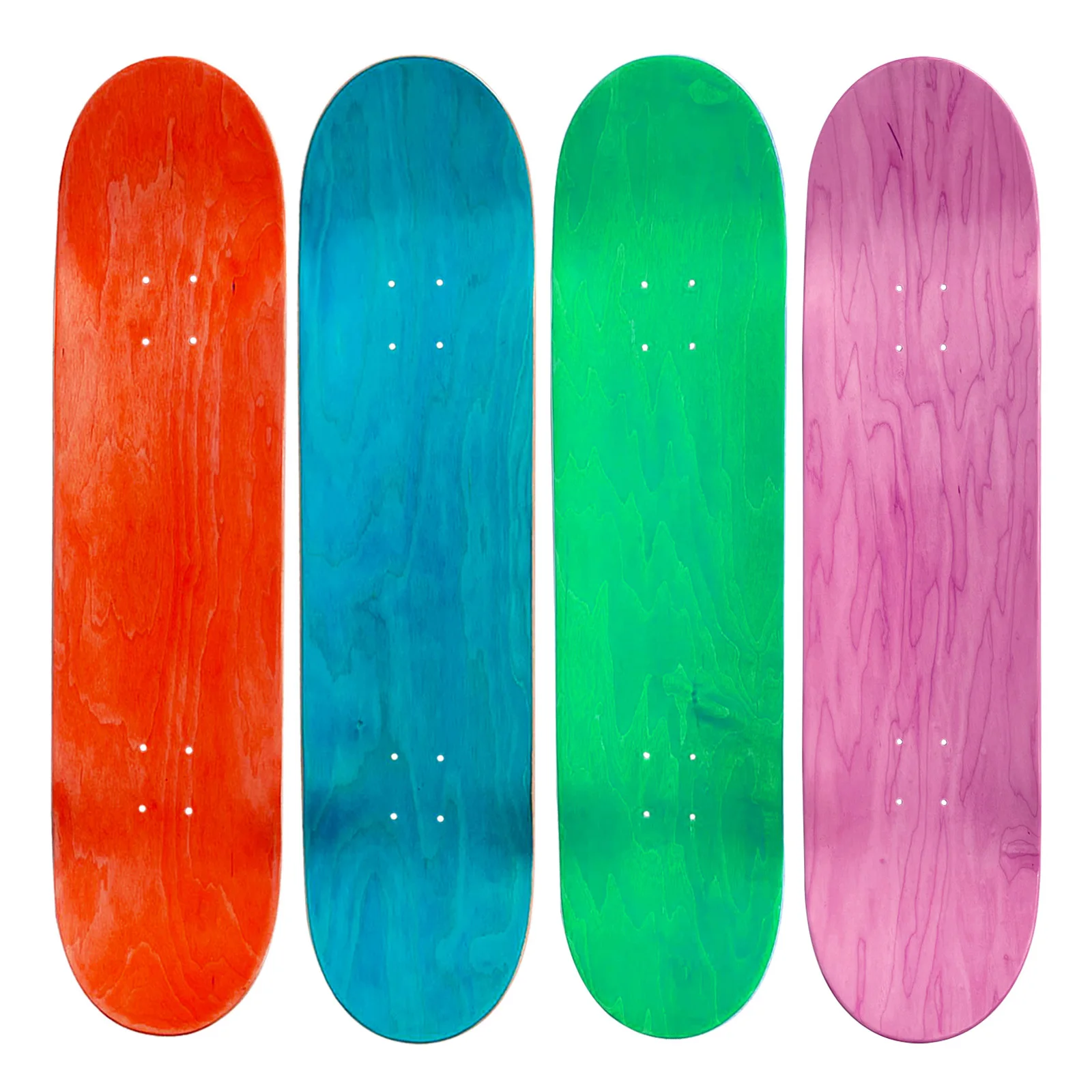 High-Quality Skateboard Deck Concave Design Blank Fiber 31x8 Inch 7-Layer Maple Perfect for Beginners and Advance