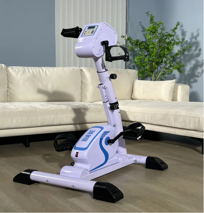 Электрический мини-велотренажер для пожилых людей