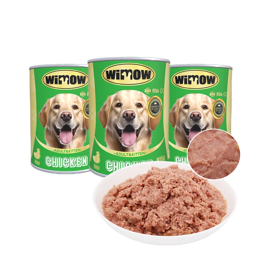 OEM Wholesale High Quality Canned Dog and Cat Wet Food Snacks Beef Boost Immunity Dry