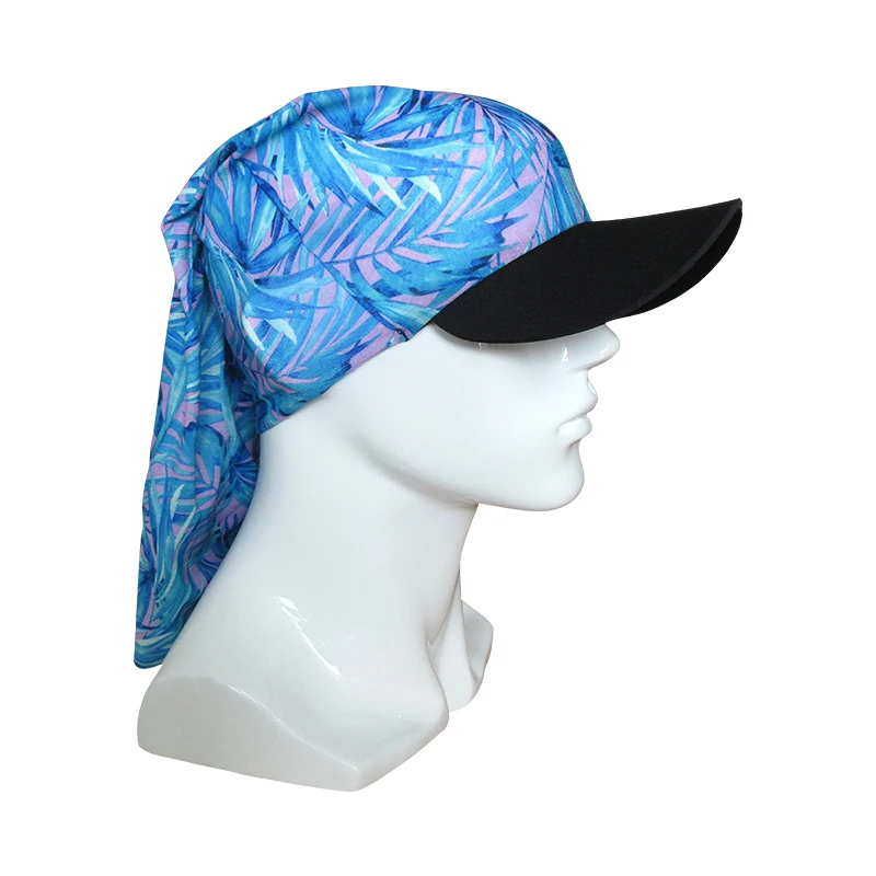 Summer Bandana Tube Headwear Sun Protection Cooling Bandana Visor Hat