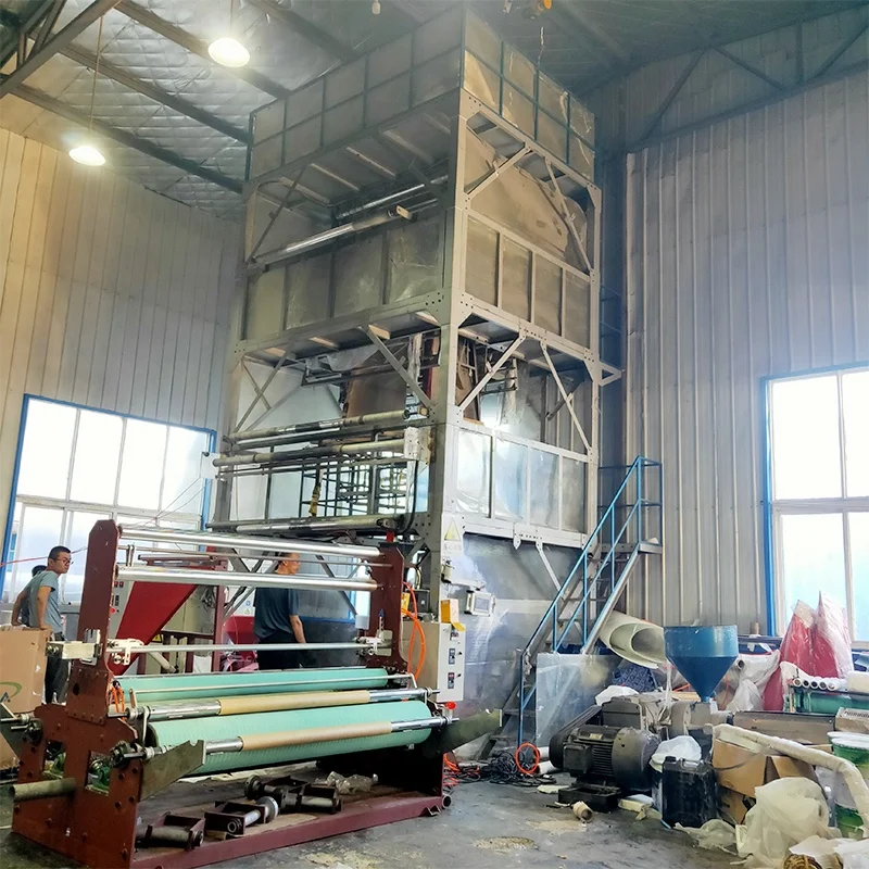 Pe Film Blowing Machine plastic extruder