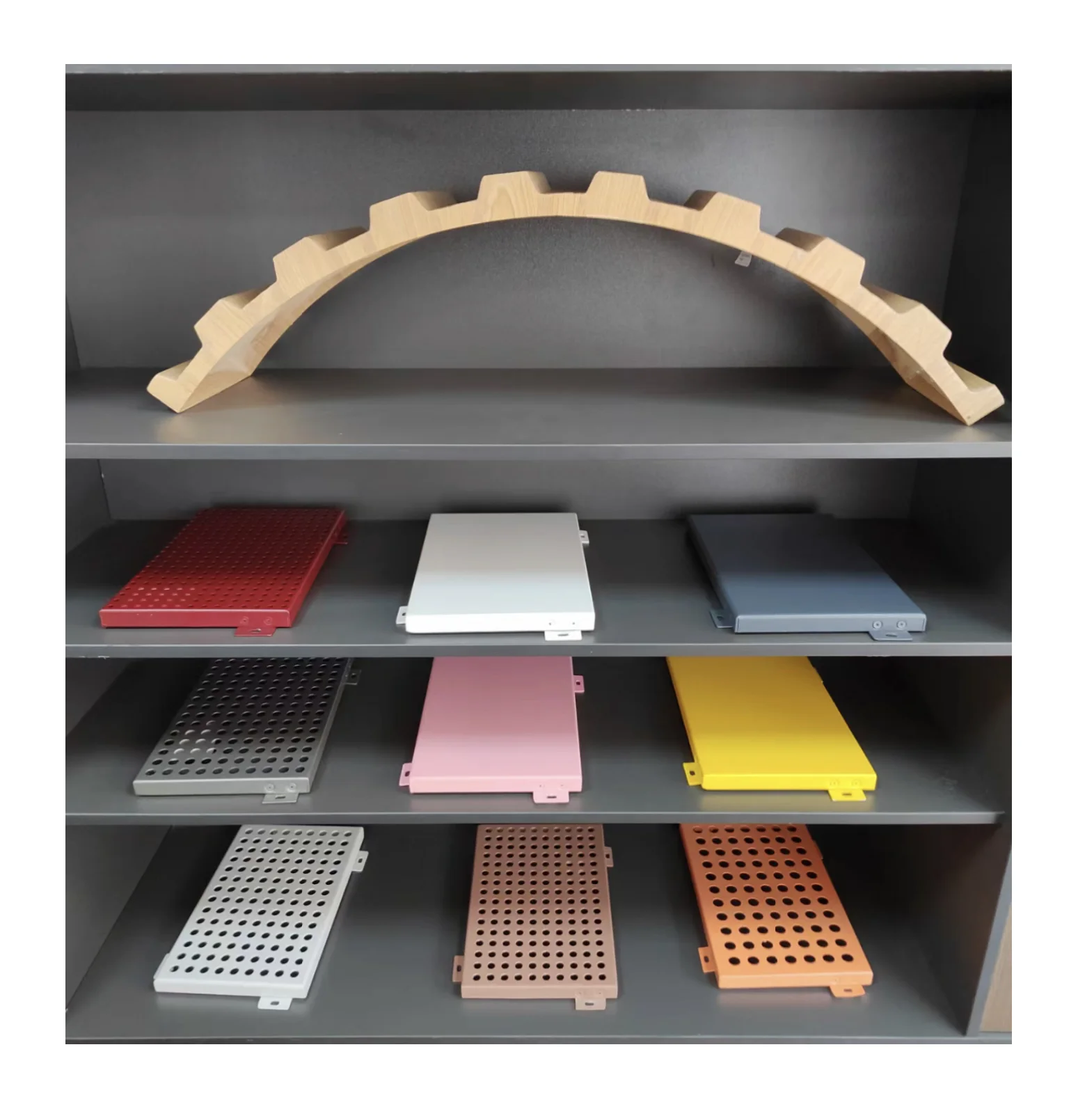 Private custom quality outdoor aluminum veneer and perforated aluminum plate