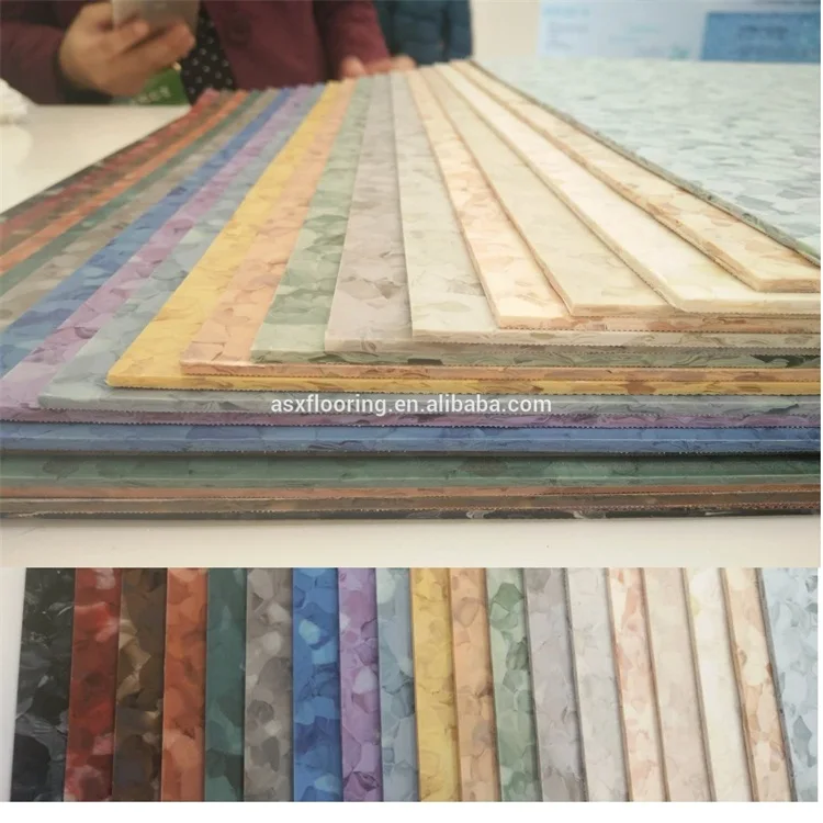 
Commercial shock absorption anti-slip pvc vinyl flooring roll homogeneous floor 