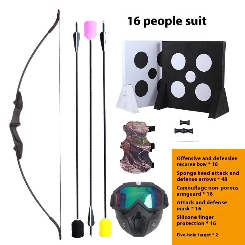 Factory price Archery Supplies Inflatable Paintball Inflatable Archery Recurve Bow Paintball Equipment